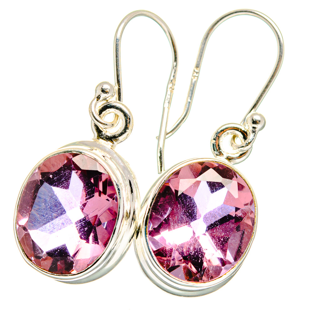 Color Change Alexandrite Earrings handcrafted by Ana Silver Co - EARR422141