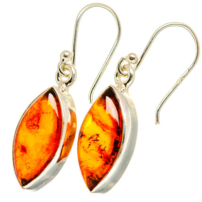 Baltic Amber Earrings handcrafted by Ana Silver Co - EARR422146