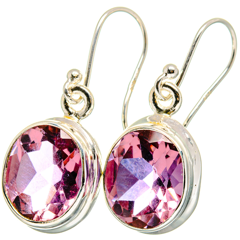 Color Change Alexandrite Earrings handcrafted by Ana Silver Co - EARR422159