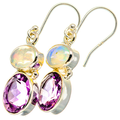 Amethyst Earrings handcrafted by Ana Silver Co - EARR422162
