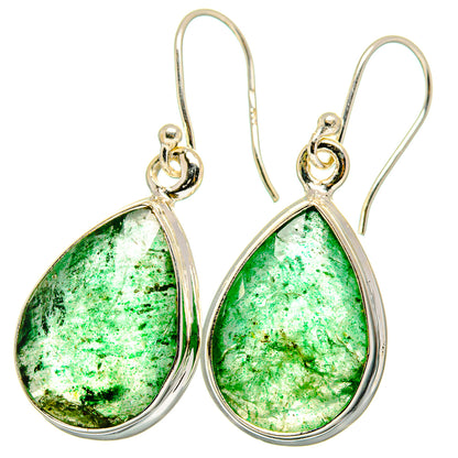 Green Aventurine Earrings handcrafted by Ana Silver Co - EARR422169