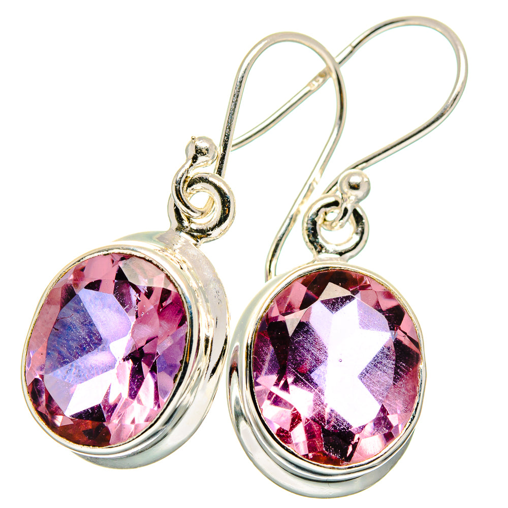 Color Change Alexandrite Earrings handcrafted by Ana Silver Co - EARR422180
