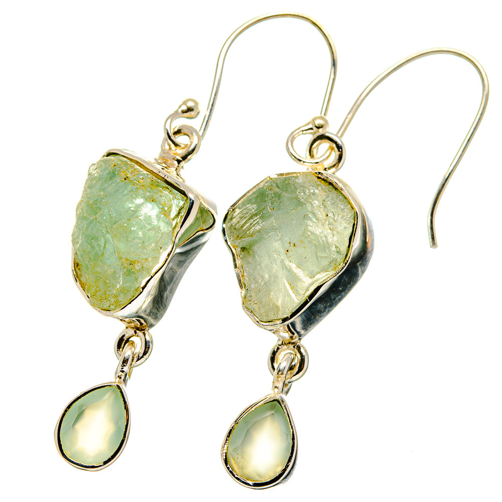 Aquamarine Earrings handcrafted by Ana Silver Co - EARR422184