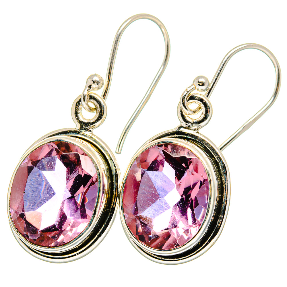 Color Change Alexandrite Earrings handcrafted by Ana Silver Co - EARR422188