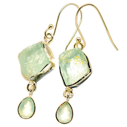 Aquamarine Earrings handcrafted by Ana Silver Co - EARR422204