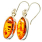 Baltic Amber Earrings handcrafted by Ana Silver Co - EARR422207