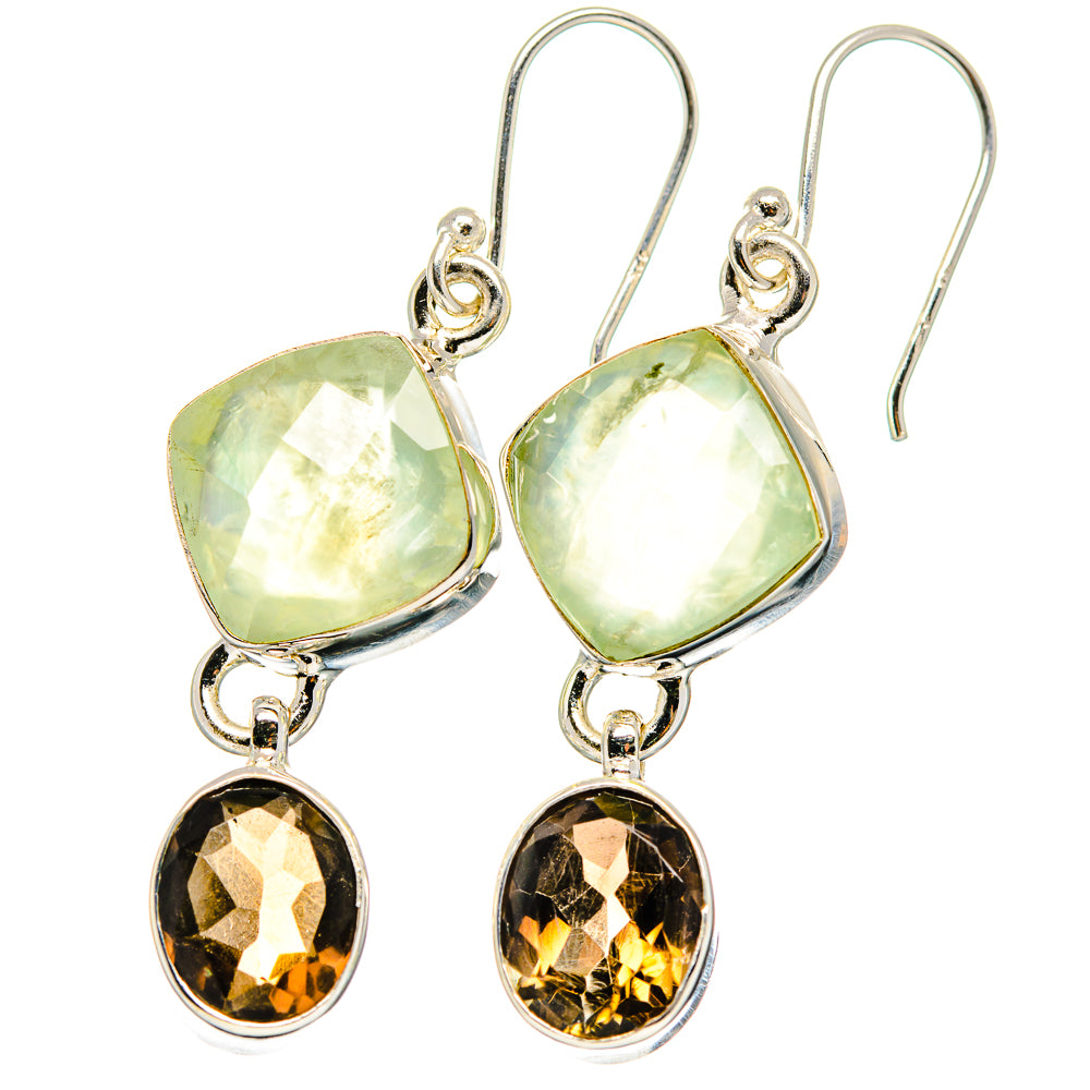 Smoky Quartz Earrings handcrafted by Ana Silver Co - EARR422219