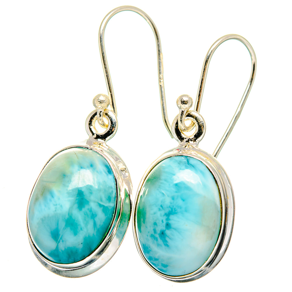 Larimar Earrings handcrafted by Ana Silver Co - EARR422233