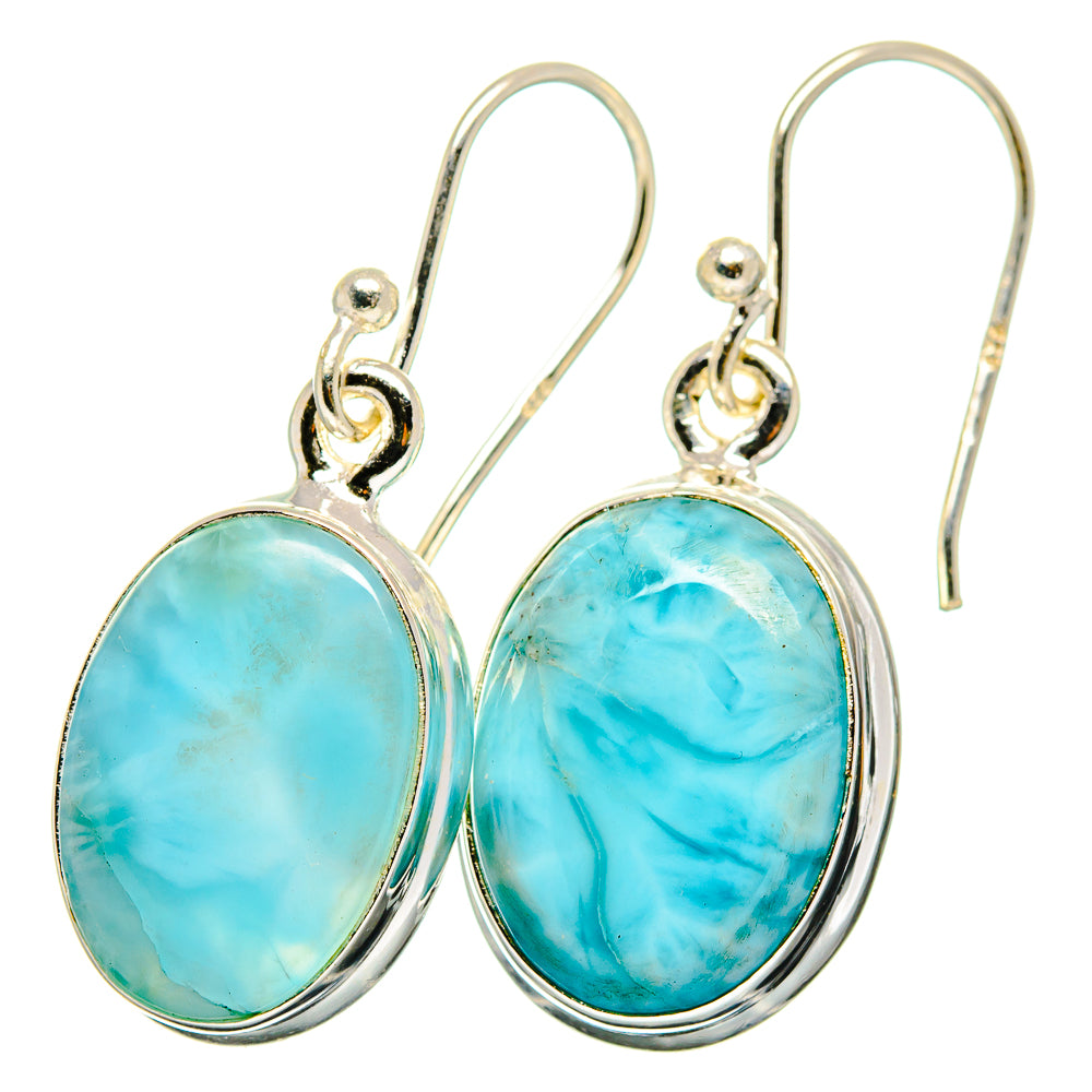 Larimar Earrings handcrafted by Ana Silver Co - EARR422252