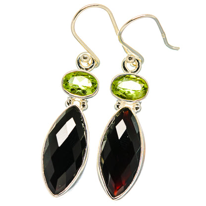 Black Onyx Earrings handcrafted by Ana Silver Co - EARR422256