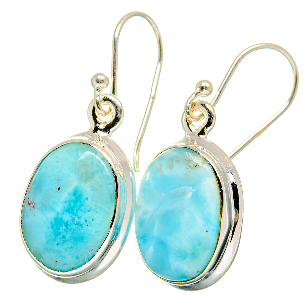 Larimar Earrings handcrafted by Ana Silver Co - EARR422262