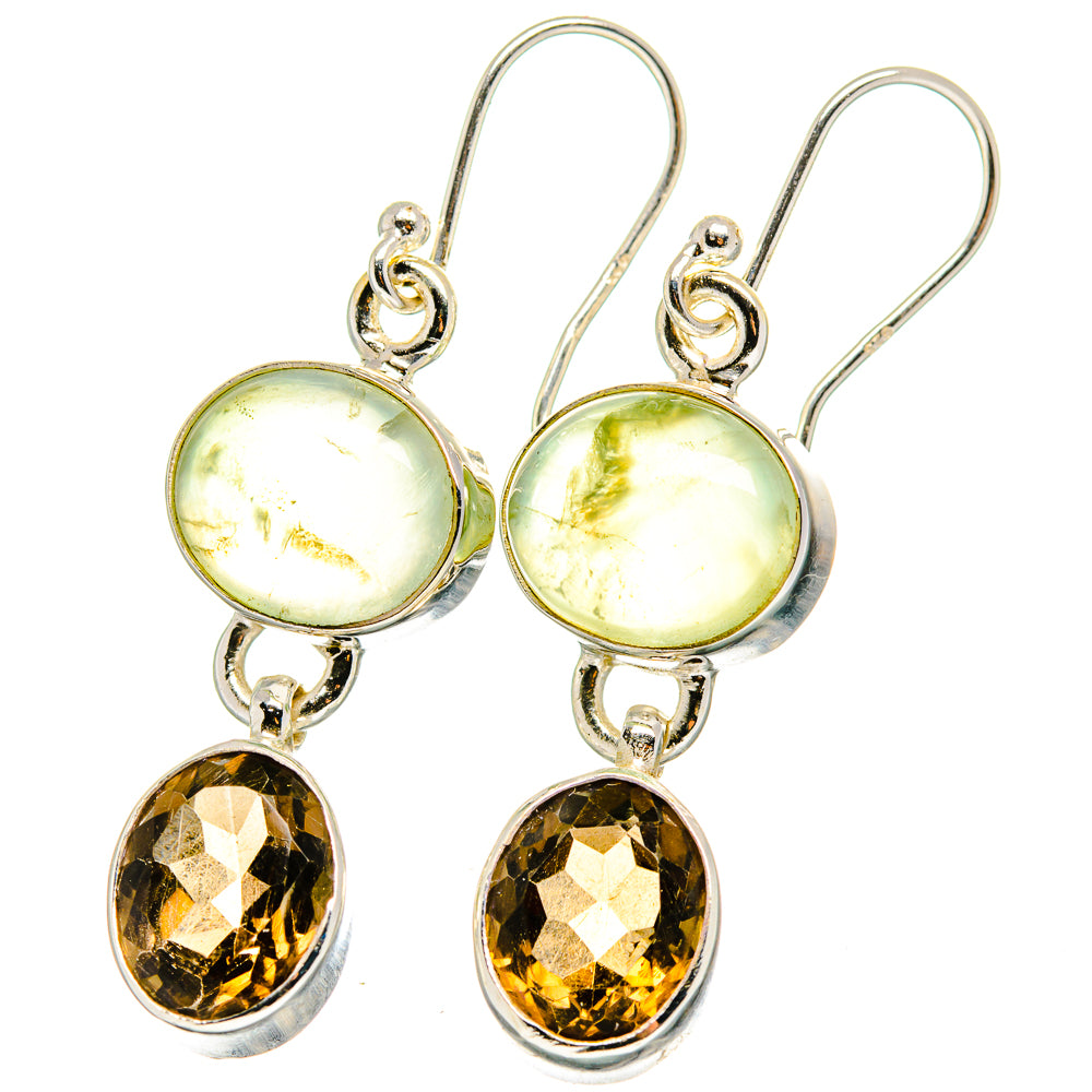 Smoky Quartz Earrings handcrafted by Ana Silver Co - EARR422270