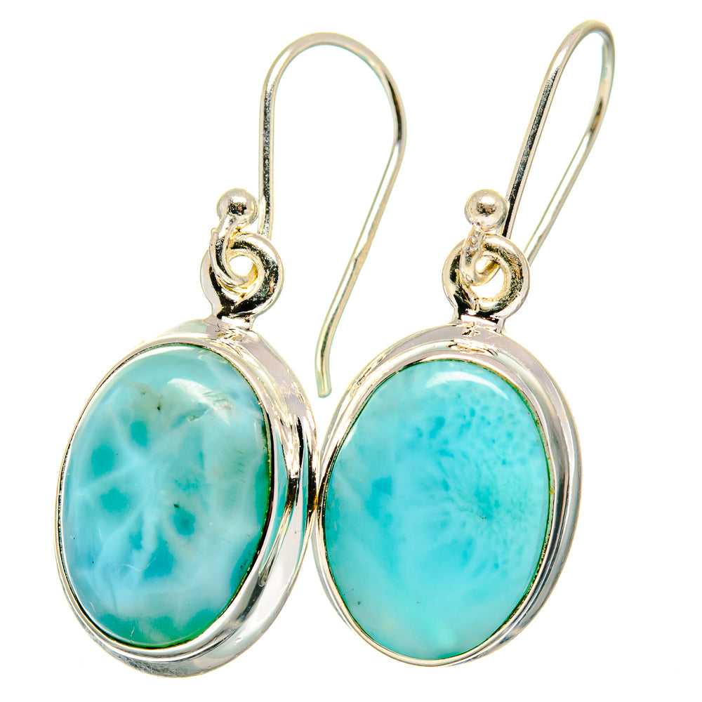 Larimar Earrings handcrafted by Ana Silver Co - EARR422279