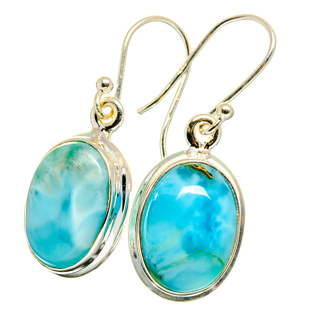 Larimar Earrings handcrafted by Ana Silver Co - EARR422327