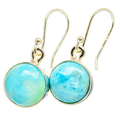 Larimar Earrings handcrafted by Ana Silver Co - EARR422347