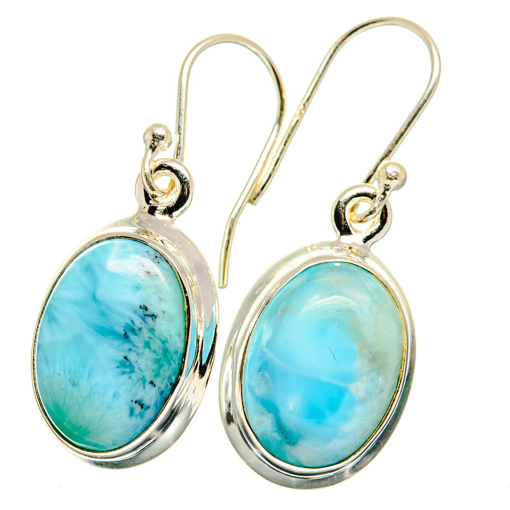 Larimar Earrings handcrafted by Ana Silver Co - EARR422362