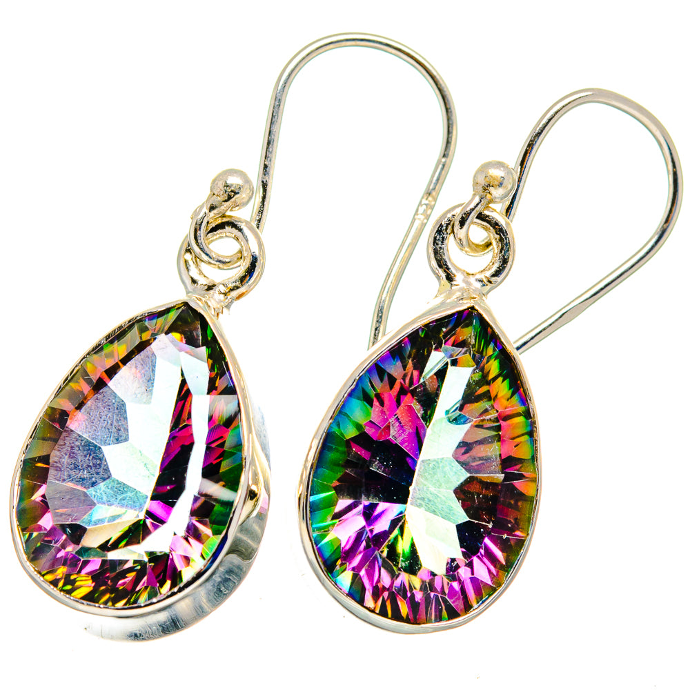 Mystic Topaz Earrings handcrafted by Ana Silver Co - EARR422441