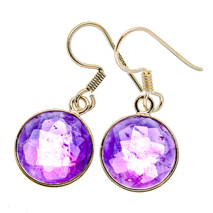 Amethyst Earrings handcrafted by Ana Silver Co - EARR422495