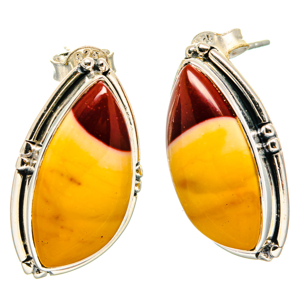 Mookaite Earrings handcrafted by Ana Silver Co - EARR422537