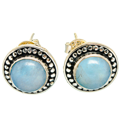Aquamarine Earrings handcrafted by Ana Silver Co - EARR422562