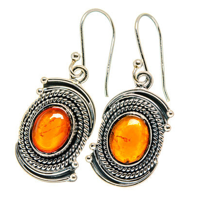Carnelian Earrings handcrafted by Ana Silver Co - EARR422584