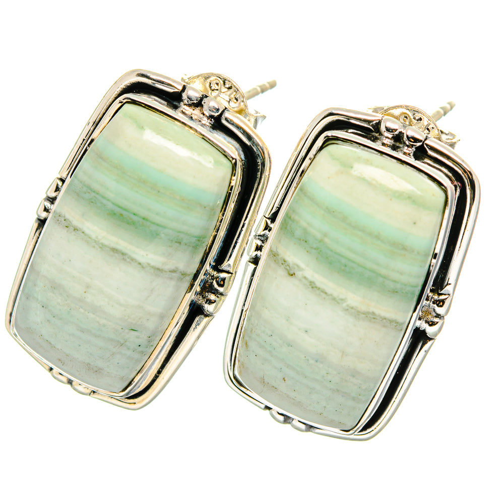 Ocean Jasper Earrings handcrafted by Ana Silver Co - EARR422604