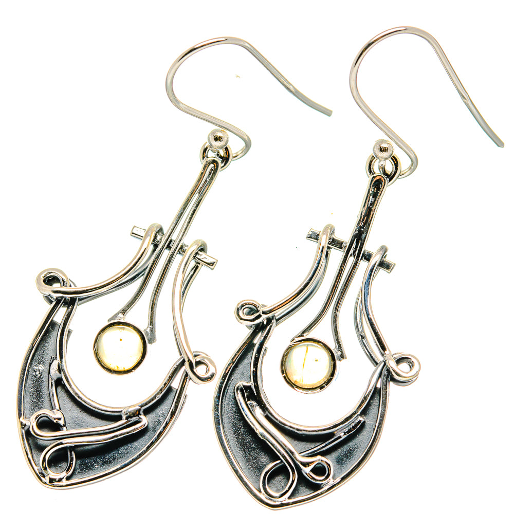 Ethiopian Opal Earrings handcrafted by Ana Silver Co - EARR422621