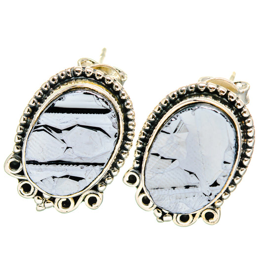 Shungite Earrings handcrafted by Ana Silver Co - EARR422641
