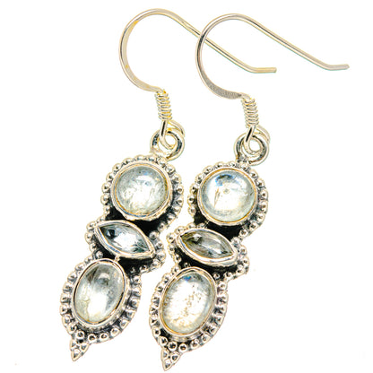 Aquamarine Earrings handcrafted by Ana Silver Co - EARR422672