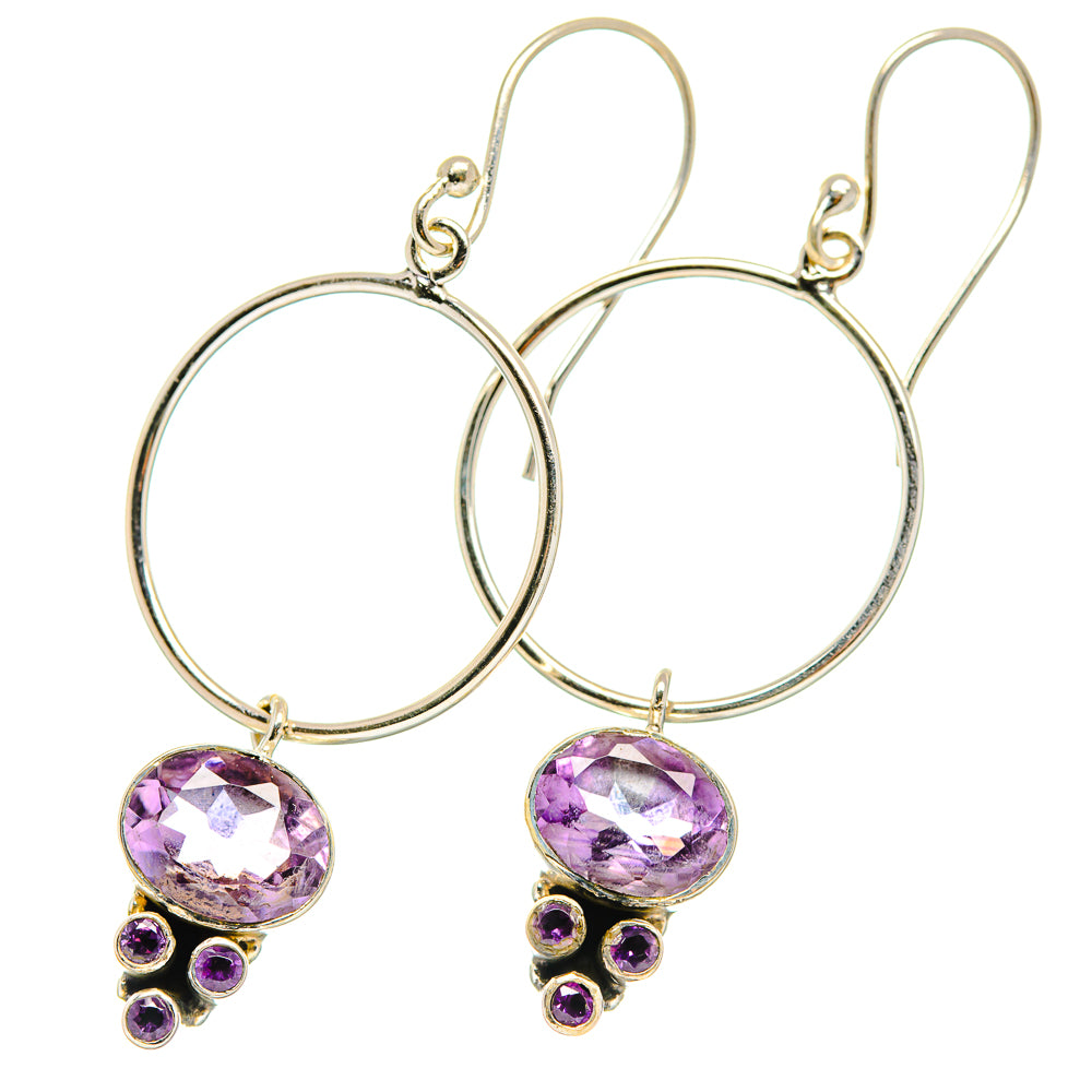 Amethyst Earrings handcrafted by Ana Silver Co - EARR422673