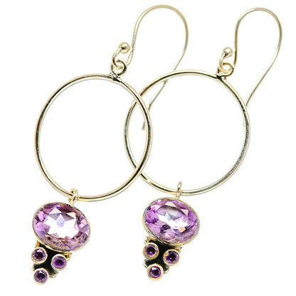 Amethyst Earrings handcrafted by Ana Silver Co - EARR422673