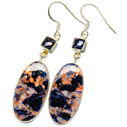 Sodalite Earrings handcrafted by Ana Silver Co - EARR422680