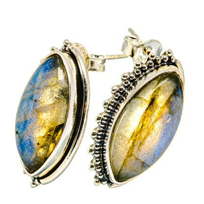 Labradorite Earrings handcrafted by Ana Silver Co - EARR422683