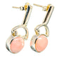 Pink Opal Earrings handcrafted by Ana Silver Co - EARR422686