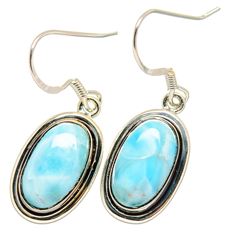 Larimar Earrings handcrafted by Ana Silver Co - EARR422689