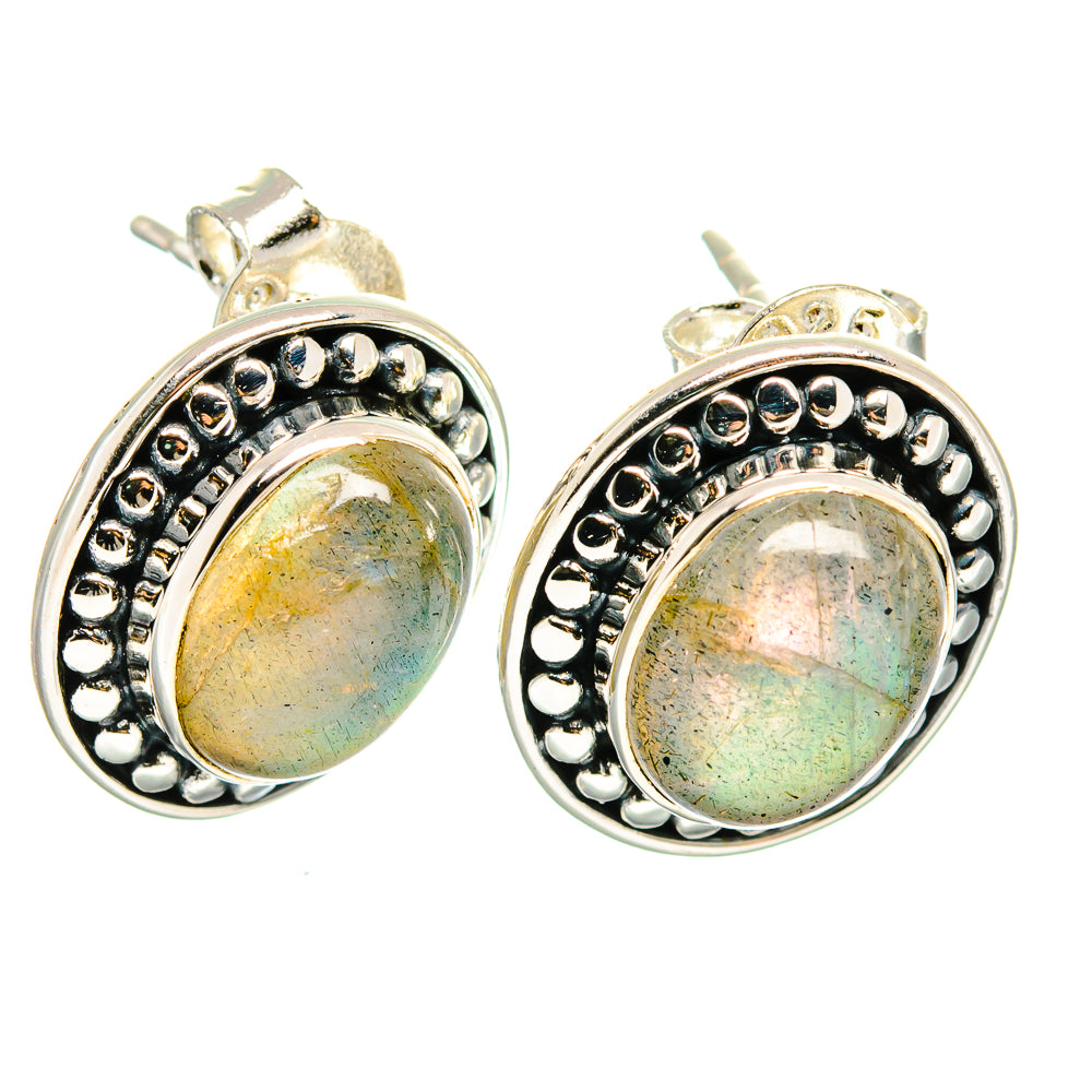 Labradorite Earrings handcrafted by Ana Silver Co - EARR422713