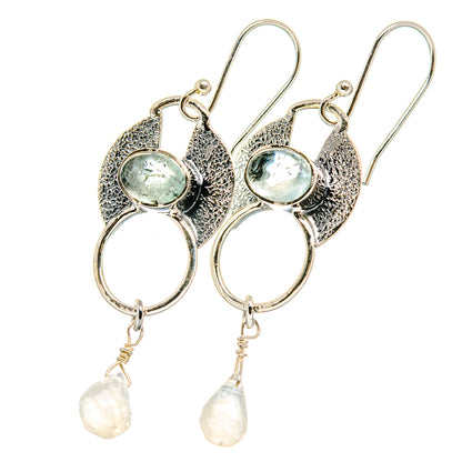 Aquamarine Earrings handcrafted by Ana Silver Co - EARR422714