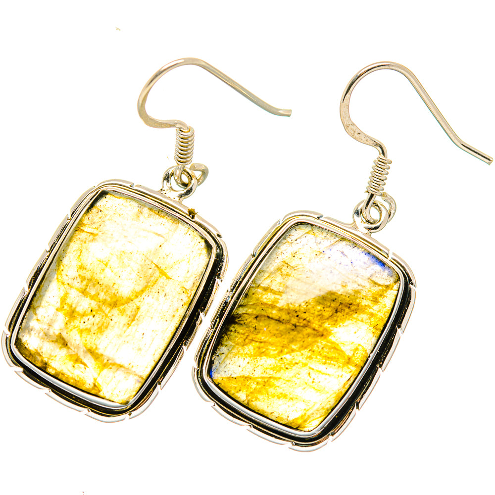 Labradorite Earrings handcrafted by Ana Silver Co - EARR422746