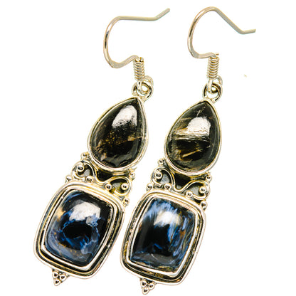 Pietersite Earrings handcrafted by Ana Silver Co - EARR422749