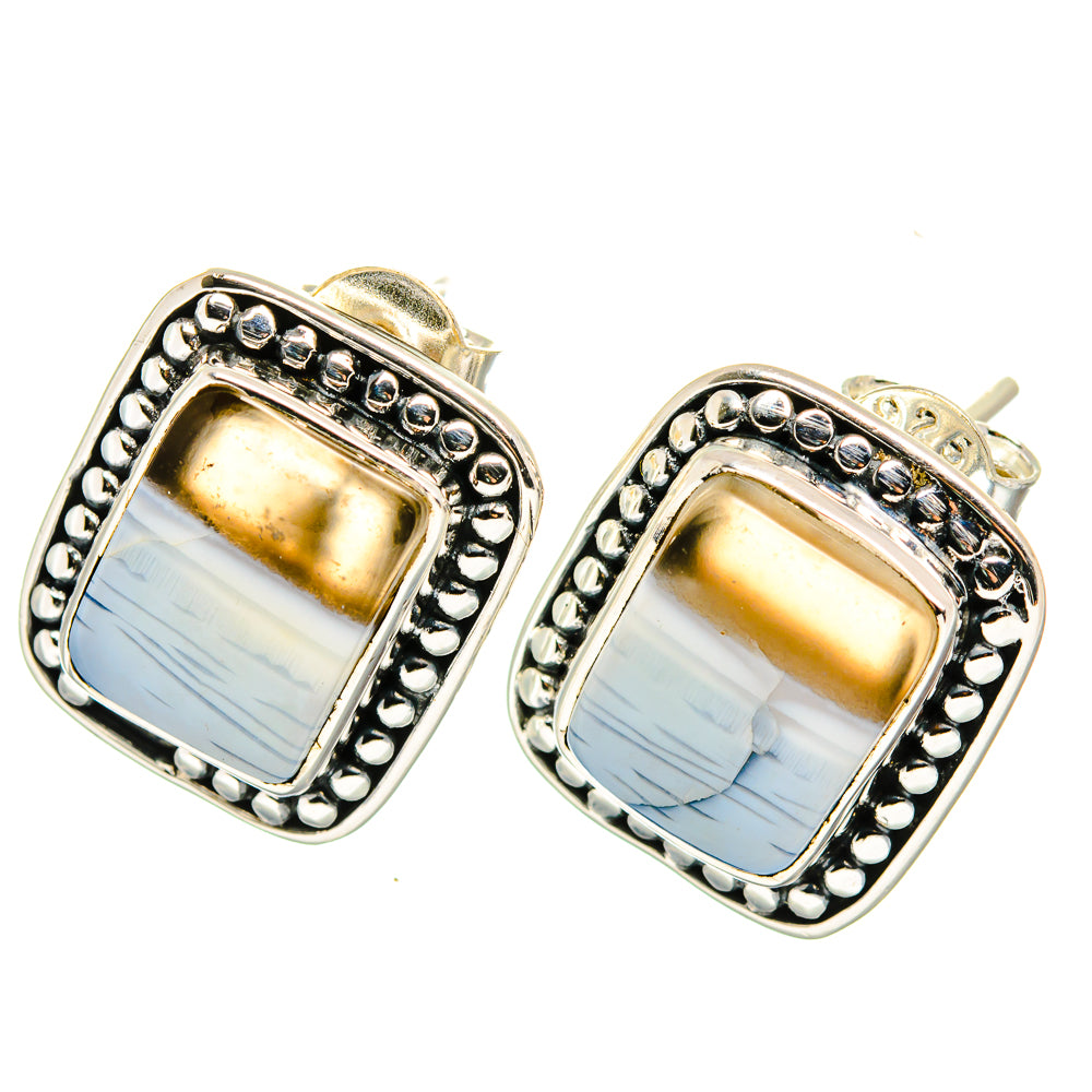 Owyhee Opal Earrings handcrafted by Ana Silver Co - EARR422750