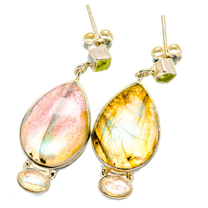 Labradorite Earrings handcrafted by Ana Silver Co - EARR422752