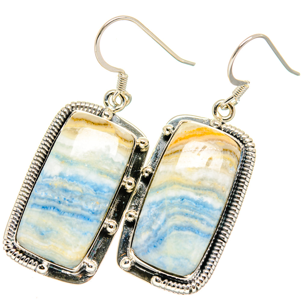 Owyhee Opal Earrings handcrafted by Ana Silver Co - EARR422753
