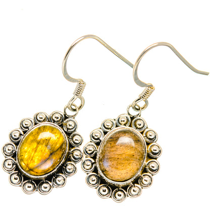 Labradorite Earrings handcrafted by Ana Silver Co - EARR422755