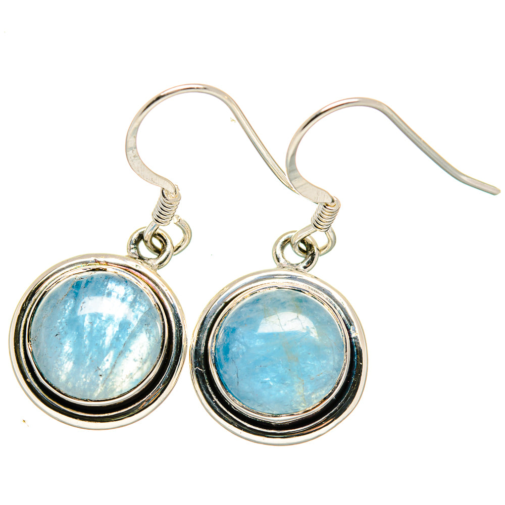 Aquamarine Earrings handcrafted by Ana Silver Co - EARR422758