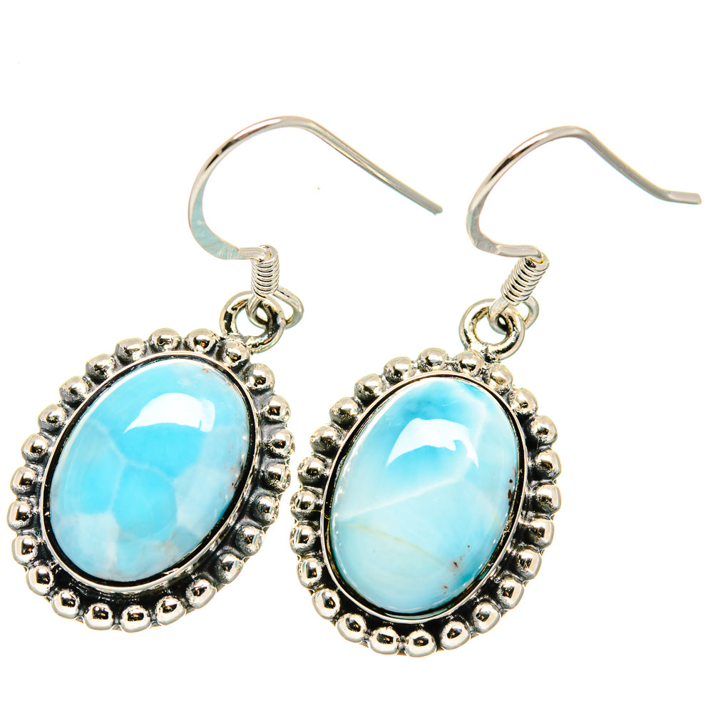 Larimar Earrings handcrafted by Ana Silver Co - EARR422759