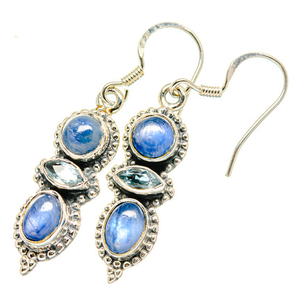Kyanite Earrings handcrafted by Ana Silver Co - EARR422770