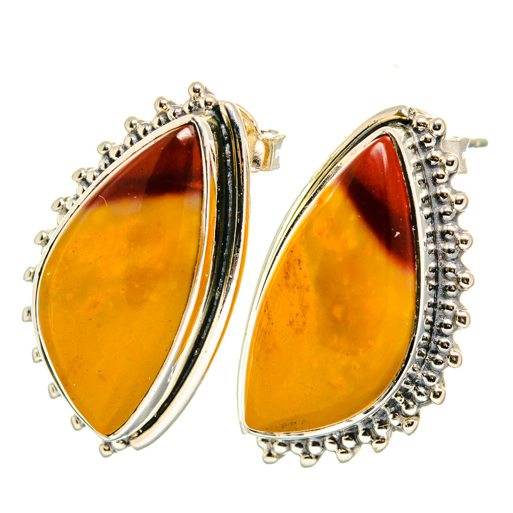 Mookaite Earrings handcrafted by Ana Silver Co - EARR422776