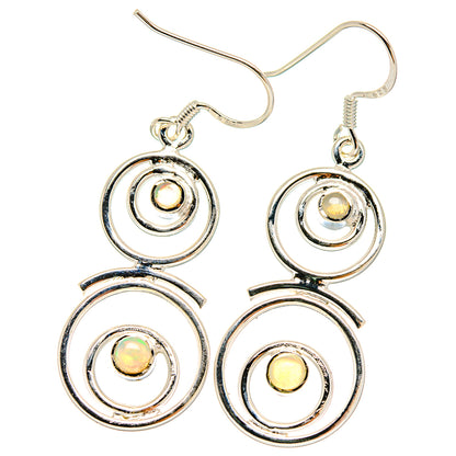 Ethiopian Opal Earrings handcrafted by Ana Silver Co - EARR422796