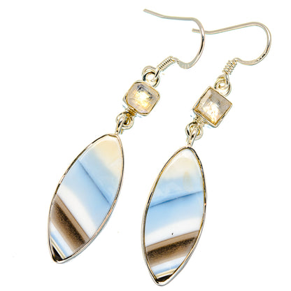 Owyhee Opal Earrings handcrafted by Ana Silver Co - EARR422799