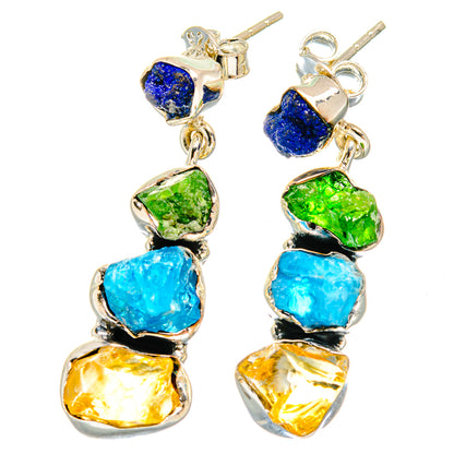 Citrine Earrings handcrafted by Ana Silver Co - EARR422807